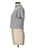 Foreign Exchange Silver Short Sleeve Turtleneck Size L - photo 5
