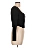 Elodie Black Long Sleeve Top Size L - photo 4
