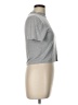 Foreign Exchange Silver Short Sleeve Turtleneck Size L - photo 4