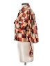 Gilded Intent 100% Cotton Color Block Brown Long Sleeve Blouse Size XS - photo 5