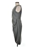 J.Crew 100% Polyester Solid Gray Casual Dress Size 6 - photo 5