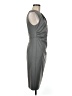 J.Crew 100% Polyester Solid Gray Casual Dress Size 6 - photo 4