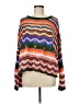 Shein 100% Polyester Chevron-herringbone Green Pullover Sweater Size 6 - photo 1