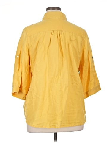 Avenue 3/4 Sleeve Button-Down Shirt (view 2)