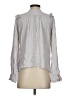 St. Roche 100% Viscose Gray Long Sleeve Blouse Size S - photo 2