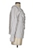 St. Roche 100% Viscose Gray Long Sleeve Blouse Size S - photo 4