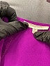 Hawthorne Purple Short Sleeve Blouse Size M - photo 7