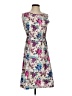 Assorted Brands Print Purple Cocktail Dress Size 2 - photo 1