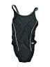 Speedo Solid Black One Piece Swimsuit Size 10 - photo 1