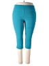 Ruby Rd. Solid Teal Active Pants Size 18 - photo 1