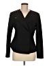 BOSS by HUGO BOSS Black Wool Blazer Size 8 - photo 1