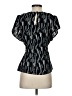 Nine West 100% Polyester Black 3/4 Sleeve Blouse Size XS - photo 2