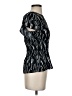Nine West 100% Polyester Black 3/4 Sleeve Blouse Size XS - photo 4