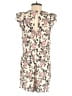 Express 100% Rayon Floral Ivory Romper Size S - photo 2