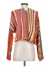 Willow & Root 100% Polyester Color Block Orange Pullover Sweater Size S - photo 2