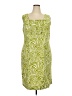 Perceptions Tropical Green Cocktail Dress Size 18 - photo 1