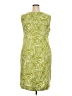 Perceptions Tropical Green Cocktail Dress Size 18 - photo 2