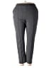 Southern Lady Solid Gray Active Pants Size 1X - photo 1