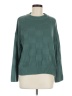 Maurices 100% Acrylic Checkered-gingham Teal Pullover Sweater Size M - photo 1
