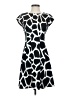MICHAEL Michael Kors Graphic Black Cocktail Dress Size 4 - photo 1