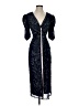 Mac Duggal 100% Polyester Blue Cocktail Dress Size 4 - photo 1