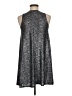Want and Need Metallic Silver Casual Dress Size M - photo 2