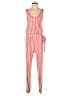 LOFT Beach Stripes Red Jumpsuit Size S (estimated) - photo 1