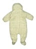 Baby Gap 100% Polyester Tweed Yellow One Piece Snowsuit Size 3-6 mo - photo 2