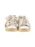 Saint Laurent 100% Leather Stars Ivory White Sneakers Size EU 38 - photo 2