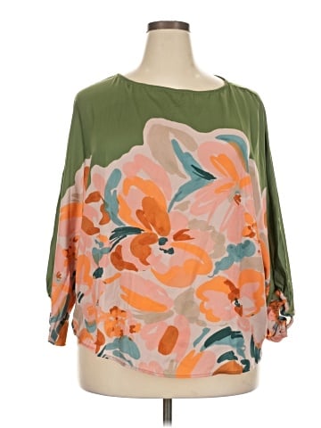 Wit & Wisdom 3/4 Sleeve Blouse (view 1)