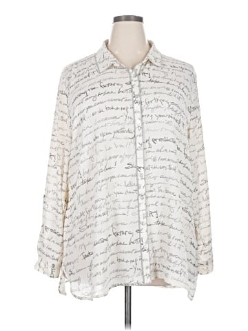 MULTIPLES 3/4 Sleeve Blouse (view 1)