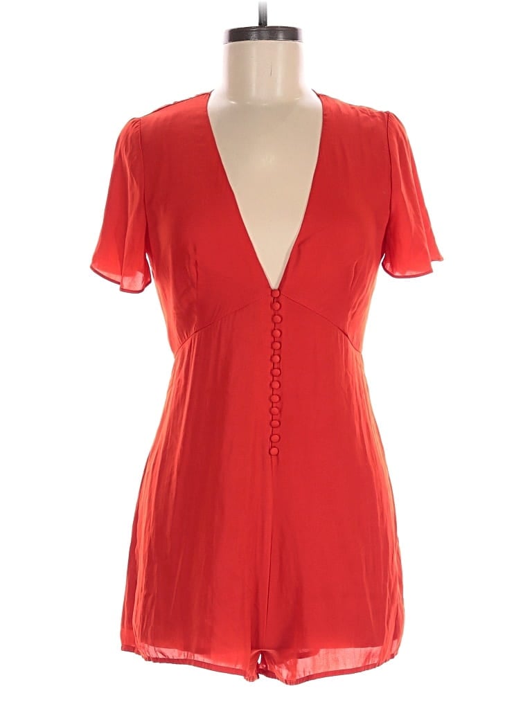 Click to view more detailed imagery on our partner's website Pre-owned Kimchi Blue Romper In Red