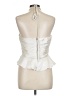 Aqua 100% Polyester Ivory Sleeveless Blouse Size L - photo 2