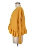 Truly Madly Deeply Yellow Long Sleeve Top Size M - photo 5