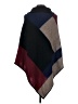 Joie Burgundy Black Poncho Size S - photo 2