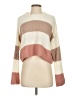 Sincerely Jules 100% Acrylic Color Block Ivory Pullover Sweater Size S - photo 1