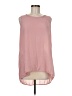 Pleione 100% Polyester Pink Sleeveless Blouse Size M - photo 1