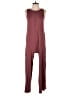 Fabletics Solid Burgundy Jumpsuit Size XS - photo 1