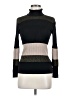Whistles Color Block Black Turtleneck Sweater Size 8 - photo 1