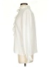 J.Crew 100% Polyester Ivory Long Sleeve Blouse Size 4 - photo 5