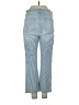 Just Black Stripes Blue Jeans Size 26 waist - photo 2
