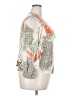Chico's 100% Rayon Tropical Ivory 3/4 Sleeve Blouse Size XXL (4) - photo 4