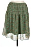 Max Studio 100% Polyester Paisley Green Casual Skirt Size L - photo 1