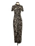 Shein Animal Print Brown Casual Dress Size S - photo 1
