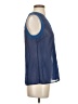 Charming Charlie Blue Sleeveless Blouse Size S - photo 4