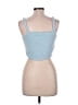 Unbranded 100% Polyester Blue Sleeveless Top Size L - photo 2