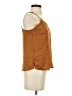 Nine West 100% Polyester Brown Sleeveless Blouse Size XS - photo 4