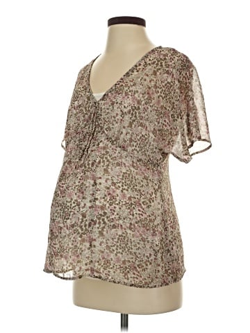 Oh Baby By Motherhood Short Sleeve Blouse (view 1)