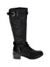 Ugg 100% Leather Black Boots Size 7 1/2 - photo 1