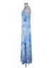 West Kei Tie-dye Blue Casual Dress Size S - photo 5
